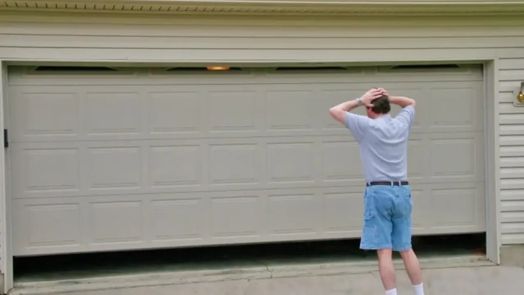 garage door poor installation