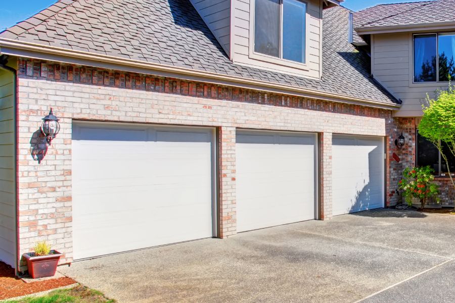Residential garage door in McLean VA representing Door Doctor repair and installation services