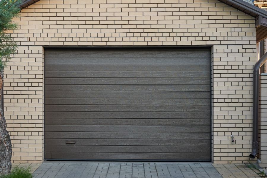 Residential garage door in Prince William County VA representing Door Doctor repair and installation services